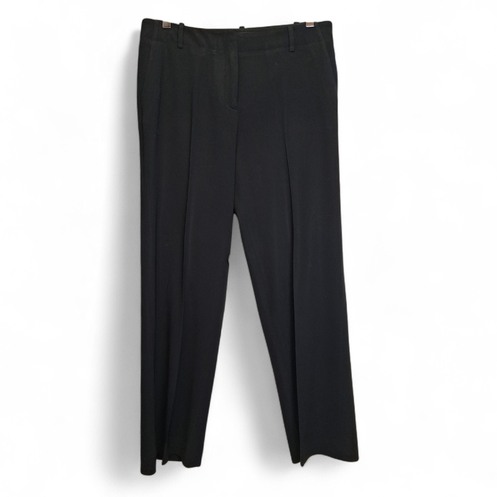 TALBOTS Women's Signature Black Straight Leg Dress Pants 6